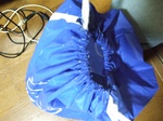 袋が膨らんでる